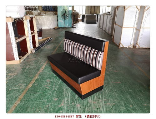 三胺板奶茶店卡座沙发 打造泉州南安市饮品店的温馨角落